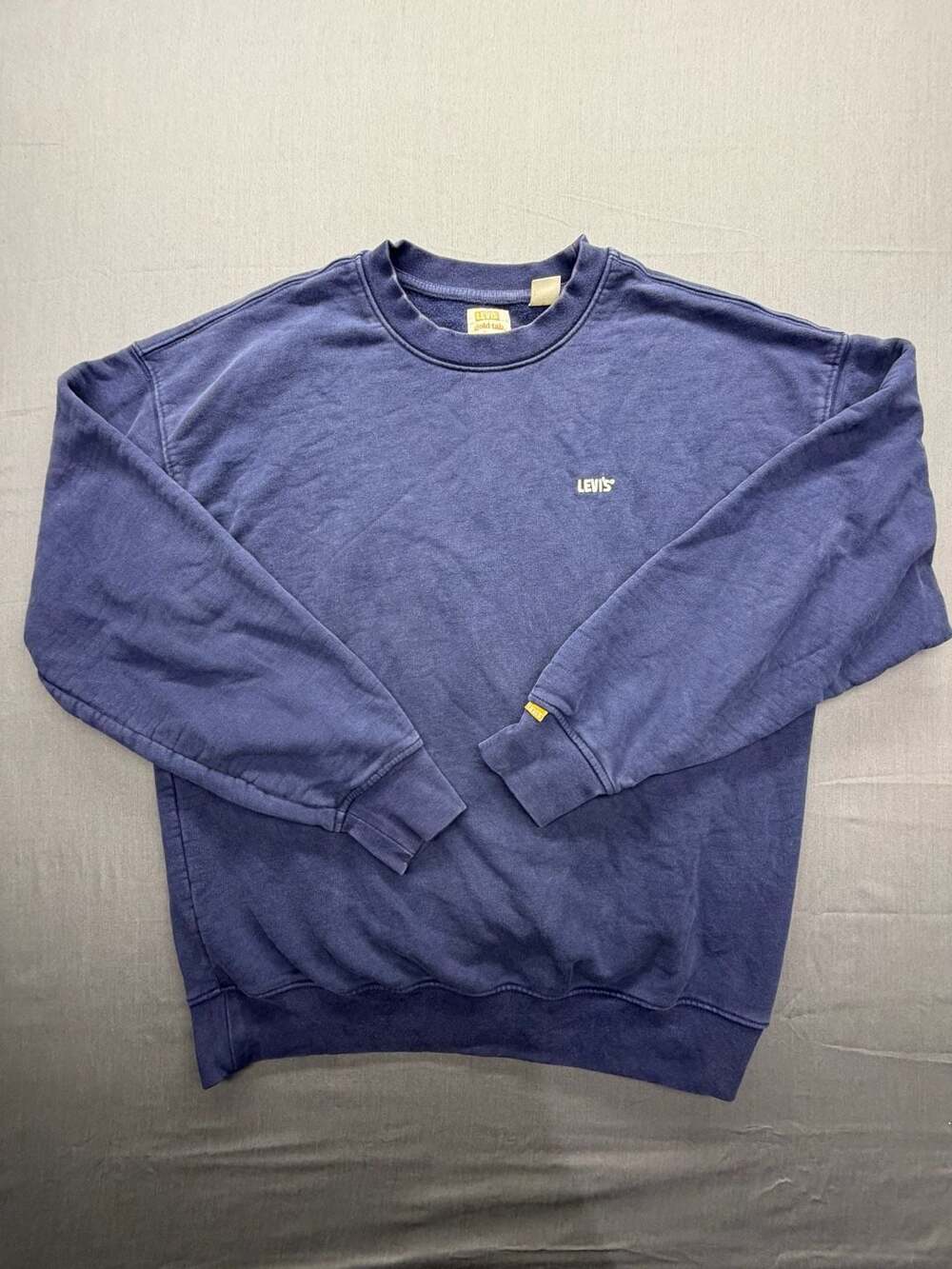 Levi's Gold Tab Blue Crewneck Sweatshirt Size Small Sweatshirt